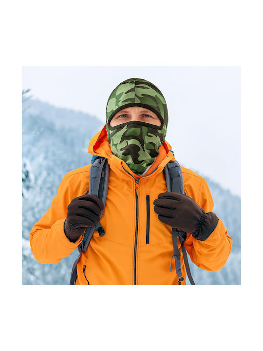 Fixato Camouflage Balaclava Unisex Uv Protection Stretchy Breathable Material One Size Pixel Blue