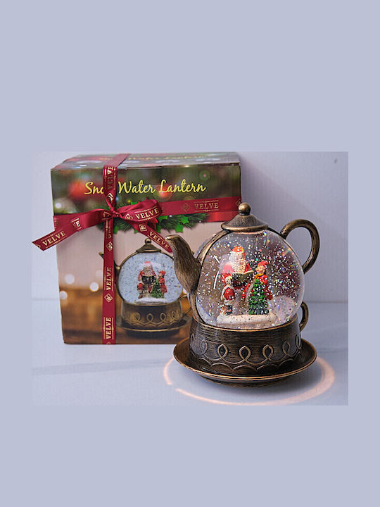 Crăciun Glob de Zăpadă Iluminată 19x14x20cm 1buc