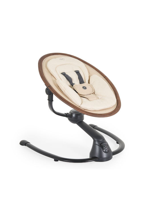 Cangaroo Ηλεκτρικό Relax Μωρού Κούνια με Μουσική Light Beige για Παιδί έως 9kg