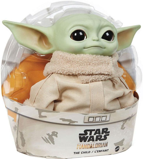 Mattel Krieg der Sterne Der Mandalorianer: Baby-Yoda Figur Höhe 28cm