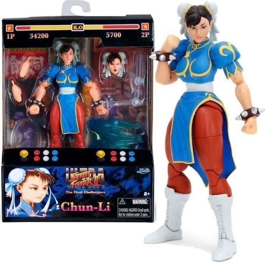 Jada Toys Ultra Street Fighter: Chun-li Φιγούρα Δράσης ύψους 15εκ. σε Κλίμακα 1:12