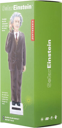 Kikkerland Figurină Miniaturală Solară Einstein 18.5 cm