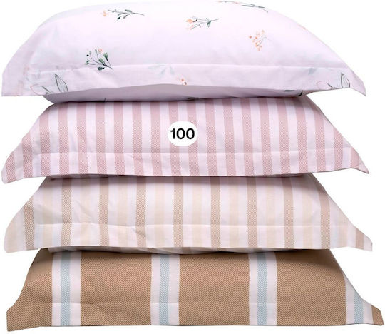 Anna Riska Mix & Match 100 Σετ Μαξιλαροθήκες Oxford 100 50x70εκ.