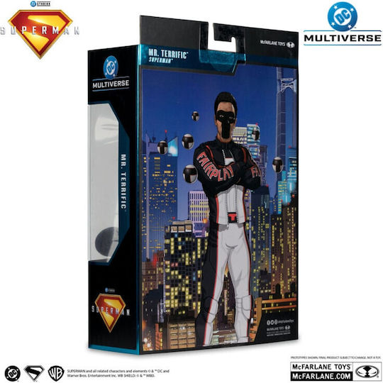 Superman Superman 2025: Mr. Terrific Φιγούρα Δράσης ύψους 18εκ. σε Κλίμακα 1:10