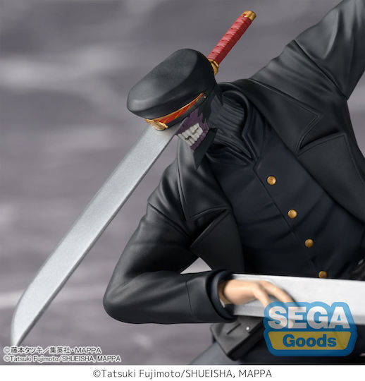 Chainsaw Man Pm Sitzende PVC Statue Samurai Schwert 12 Cm
