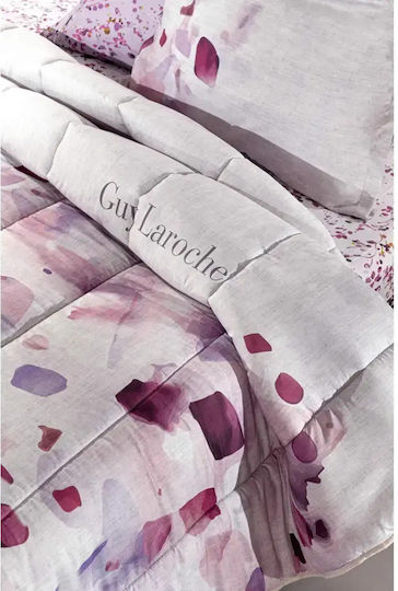 Guy Laroche Duvet Cover Cotton Queen 225x245 Carmel Carmel Melange Suede