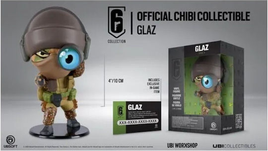 Ubisoft Glaz Chibi Figurine Six Collection Figure 10cm
