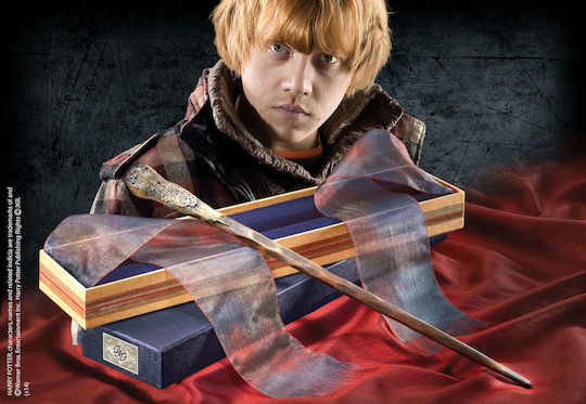 The Noble Collection Harry Potter: Ron Weasley Ron Weasley's Wand Φιγούρα ύψους 36εκ. σε Κλίμακα 1:1