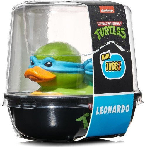 Teenage Mutant Ninja Turtles Mini Tubbz Leonardo Bath Duck Figure 5cm