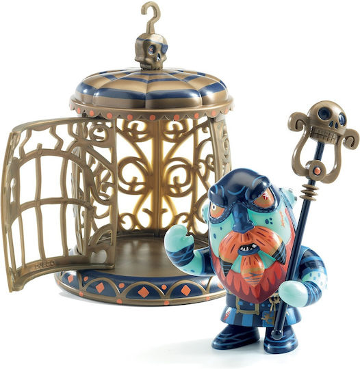 Djeco Пирати Gnomus & Ze Cage Фигура 5см