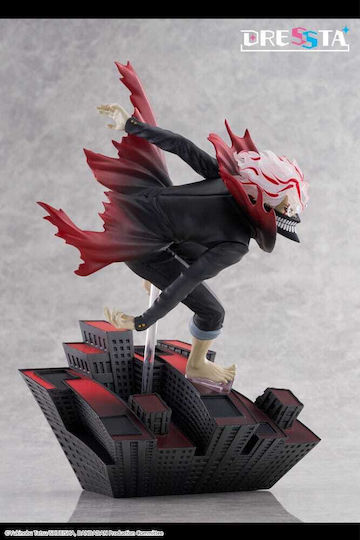 Dan Da Dan Dressta PVC Statue Okarun Transformiert 24cm
