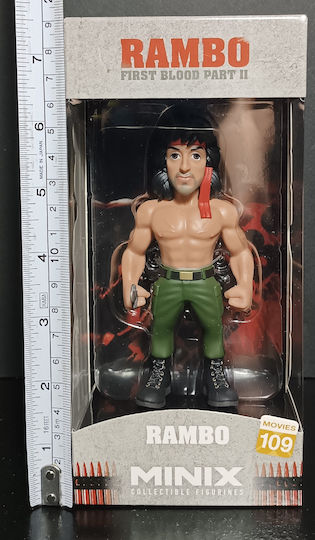 Minix Stranger Things Rambo Rambo With Bandana Figure 12cm