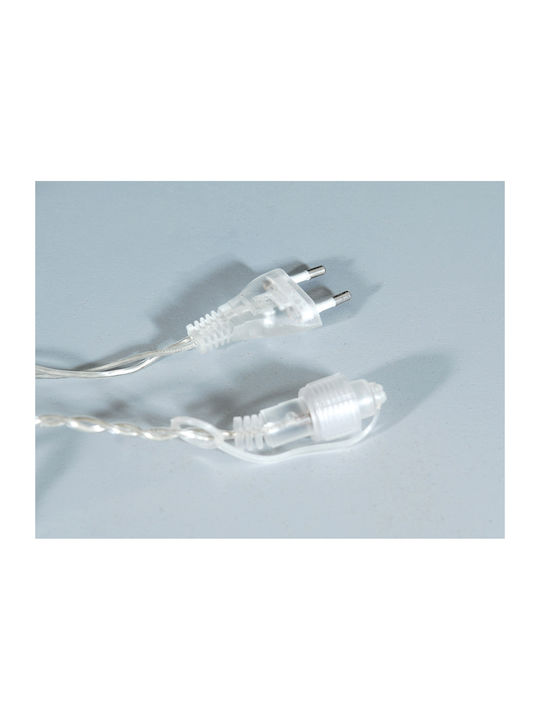 200 Lichterketten LED 2m. x 70cm Kaltes Weiß Typ Regen