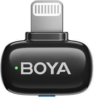 Boya mini 2 Lightning & Type-C Σετ Ασύρματο Δυναμικό Μικρόφωνο Πέτου, Clip On Δημοσιογραφικό