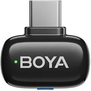 Boya mini 2 Type-C Set Wireless Δυναμικό Microphone Πέτου, Clip On Journalistic