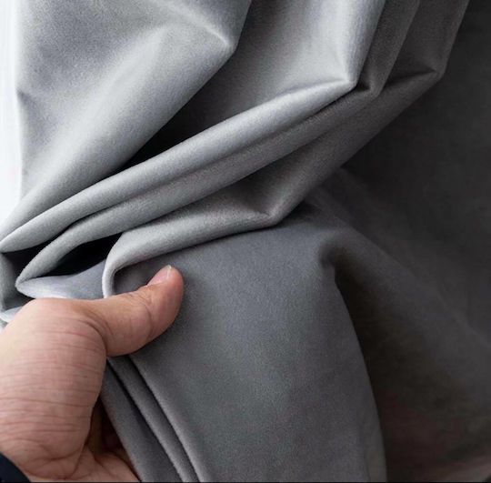 My Home Luxury Curtains With Pencil Pleat Gray 280x270cm
