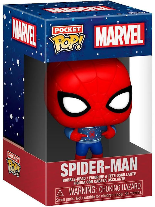 Funko Pop! Tees Marvel: Marvel - Holiday Spiderman