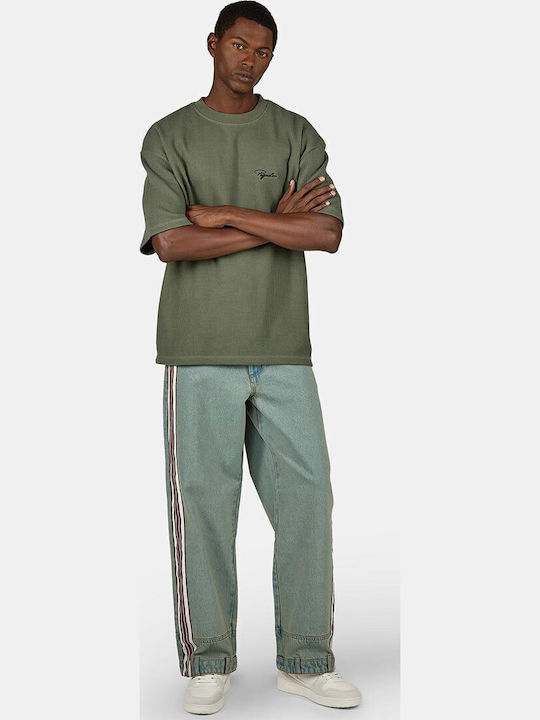 Тениска Washed Faded Olive