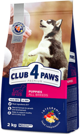 Club 4 Paws Puppies All Breed 14kg Trockenfutter für Welpen mit Huhn