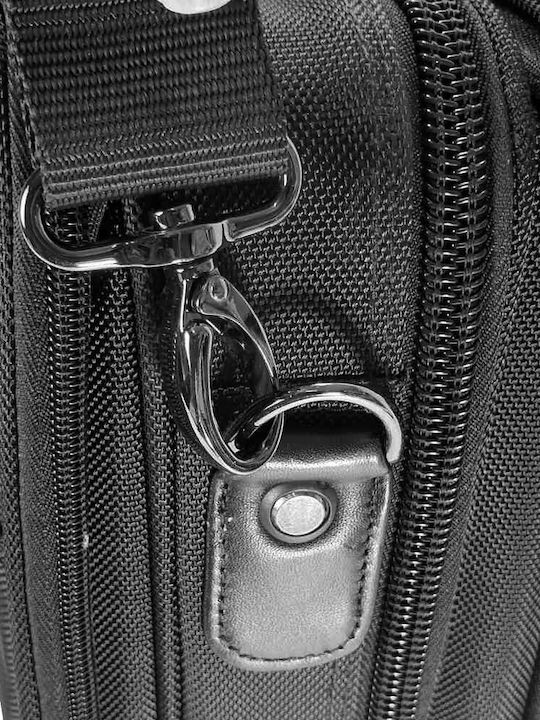 Bartuggi 008-304 Valiză De Călătorie De Cabină Dură Neagră Cu 2 Roți Înălțime 41 Cm