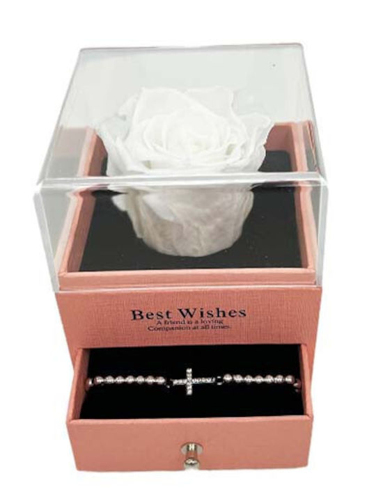 Velve Velve Damen Armband mit Blumenmuster 10cm