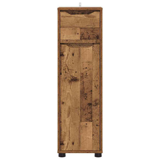 vidaXL Ντουλάπι Μπάνιου 30.5x30x101cm Καφέ