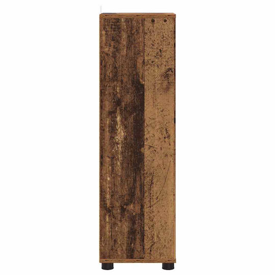 vidaXL Ντουλάπι Μπάνιου 30.5x30x101cm Καφέ