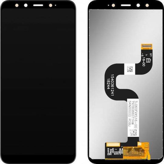 MP Screen with Touch Mechanism for Xiaomi Mi A2, Mi 6X (Black)
