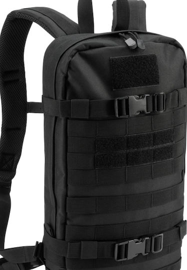 Brandit US Cooper Daypack Militärischer Rucksack Rucksack aus Polyester Schwarz 11Es