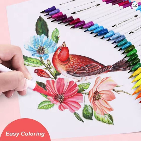 Acryl Zeichenstifte Zeichnung Mit Doppelspitze Set 24 Farben