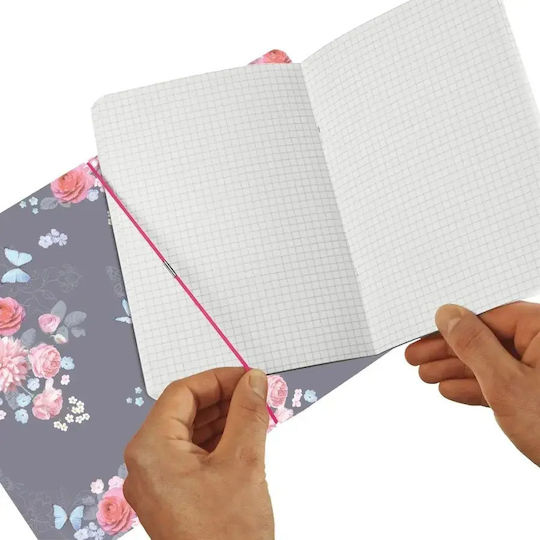 Herlitz Τετράδιο Ριγέ Α5 40 Φύλλων Ροζ