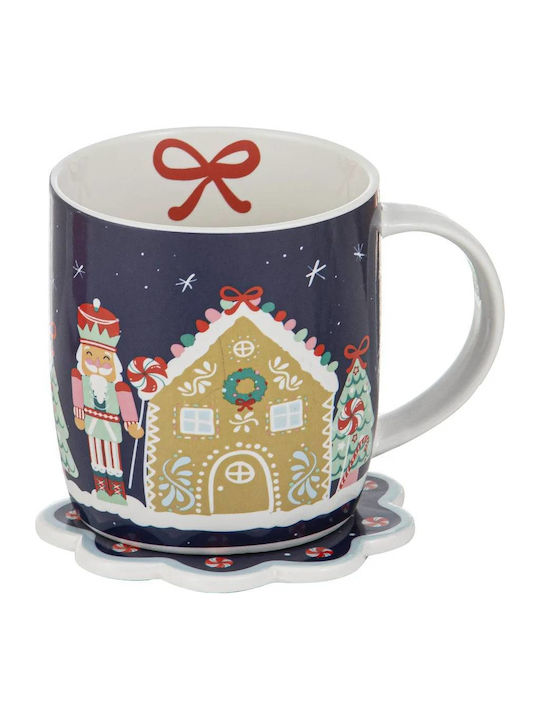 Cană De Crăciun Nutcracker 73098 350ml Multicolor Ladelle