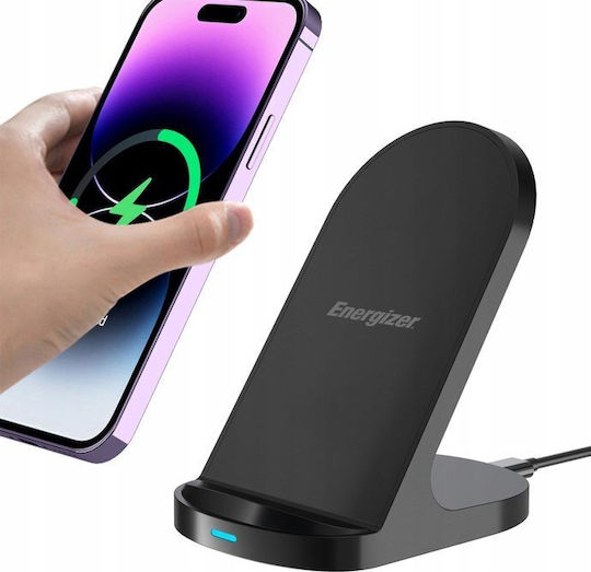 Energizer Ασύρματος Φορτιστής (Qi Pad) 15W Μαύρος (WCP-108)