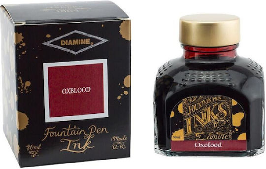 Diamine Ersatz- und Füllfederhaltertinten für Füllfederhalter Rote 80ml
