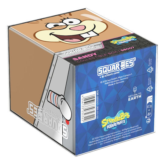 Squaroes Deck Box Standard Size Καφέ