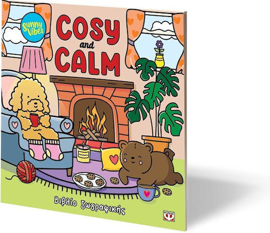 Anti-Stress Colouring Book Sunny Vibes: Cosy and Calm