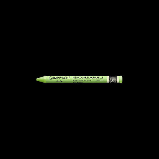 Caran D’ache Κραιγιον Κερινο Ακουαρελας Neocolor Ii Lime Πρασινο 10 Τεμαχια