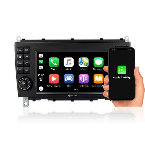 Dynavin Ηχοσύστημα Αυτοκινήτου για Mercedes-Benz CLK Class 2005-2009 (Bluetooth/USB/WiFi/GPS/Apple-Carplay/Android-Auto) με Οθόνη Αφής 7"