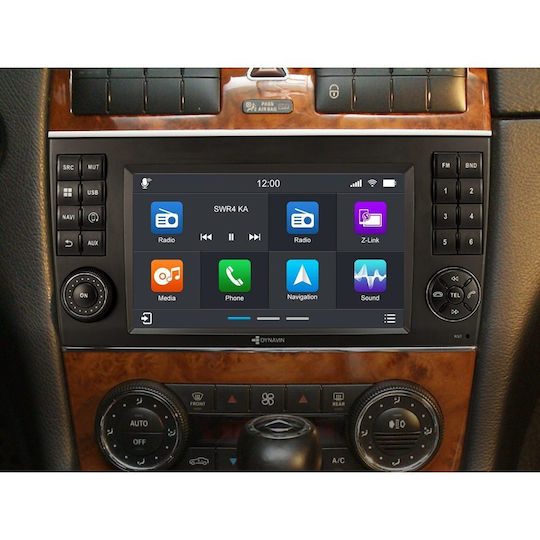 Dynavin Ηχοσύστημα Αυτοκινήτου για Mercedes-Benz CLK Class 2005-2009 (Bluetooth/USB/WiFi/GPS/Apple-Carplay/Android-Auto) με Οθόνη Αφής 7"