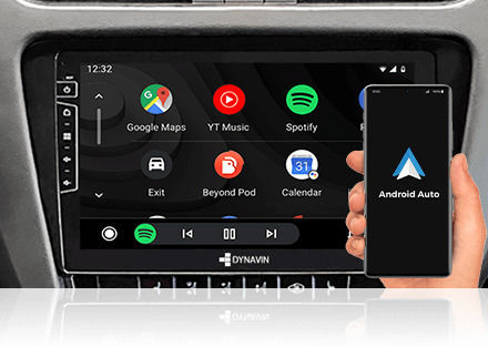 Dynavin Ηχοσύστημα Αυτοκινήτου για Skoda Octavia 2013-2020 (Bluetooth/USB/WiFi/GPS/Apple-Carplay/Android-Auto) με Οθόνη Αφής 10.1"
