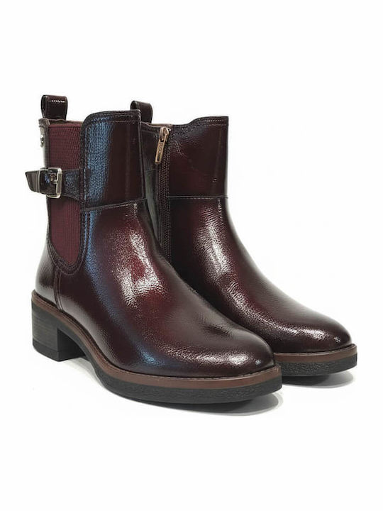 Women's Ankle Boots Burgundy