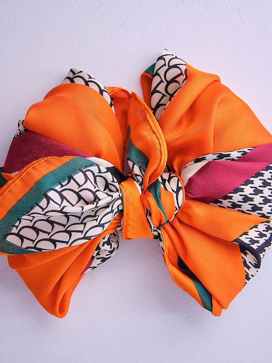 Velve Set Pins aus Stoff Orange
