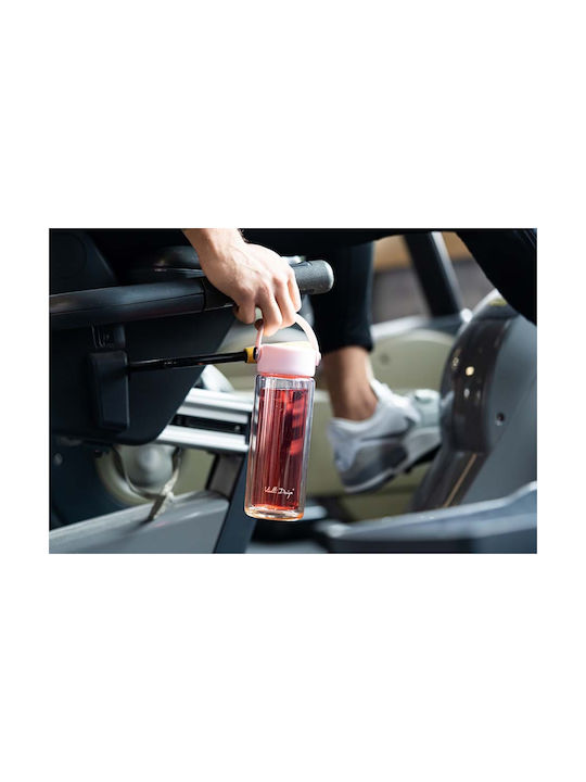 Vialli Design Water Bottle 350ml Pink