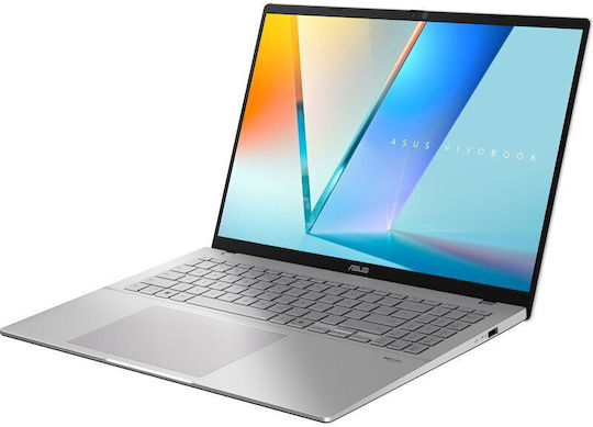Asus Vivobook S16 S3607VA-RP109 16" FHD+ 144Hz (Nucleu 5-210H/16GB/1TB SSD/No OS) Argintiu rece (Tastatură US)