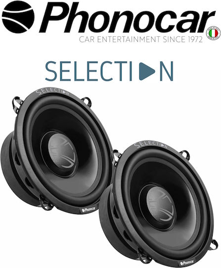 Phonocar Σετ Ηχεία Αυτοκινήτου Ομοαξονικά με 25W RMS (Woofer)
