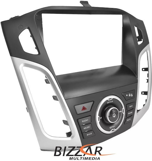 Bizzar DIN Fascia Panels 2 Din Compatible with Screen 9" for Ford Focus 2012-2018
