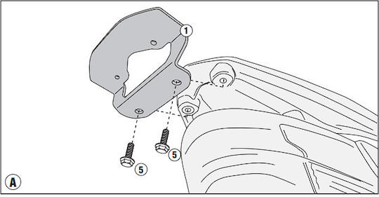 Luggage Rack Kymco Agility 16+ 2014 Kr6106 Kappa