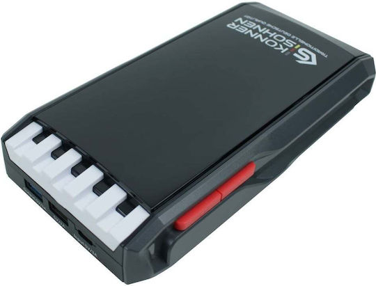 Könner & Söhnen Tragbar Auto-Starthilfe 12000mAh mit Power Bank,Powerbank / USB 12V