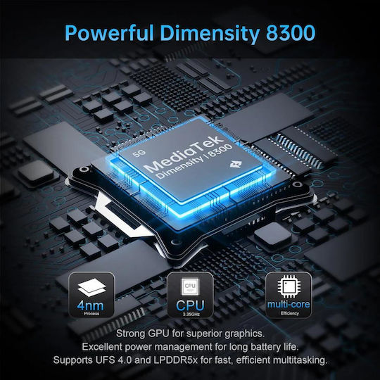 Unihertz 8849 Tank 4 Pro 5G Dual SIM (18/1TB) Μαύρο