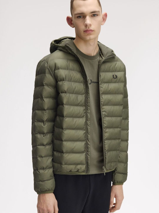 Μπουφάν Puffer Χακί